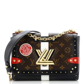 Louis Vuitton Twist Handbag Studded Epi