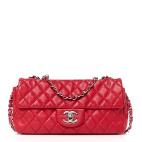 Chanel Caviar Quilted East West Flap