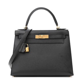 Hermes Epsom Kelly Sellier 28 Black