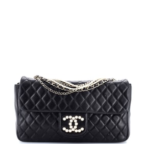 Chanel Westminster Pearl Chain Flap Bag