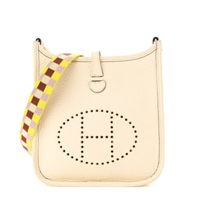 Hermes Taurillon Clemence Maxi Quadrille Evelyne