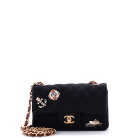 Chanel Paris-Hamburg Charms Classic Single Flap