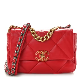 Chanel Goatskin Quilted Medium Chanel 19