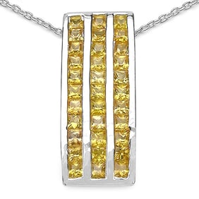 2.16 CT Genuine Yellow Sapphire 14K