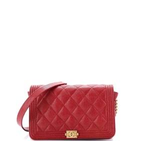 Chanel Boy Wallet on Chain Quilted