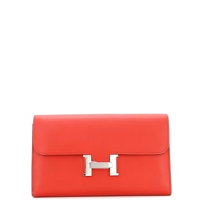 Hermes Constance Wallet Evercolor Long