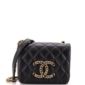 Chanel Crystal CC Full Flap Bag