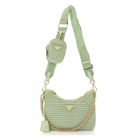 Prada Yarn Raffia Effect Crochet Re-Edition