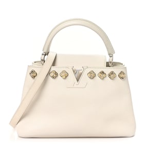 Louis Vuitton Taurillon Floral Embellished Capucines