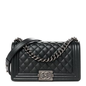Chanel Caviar Quilted Medium Boy Flap