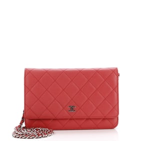 Chanel Wallet on Chain Quilted Iridescent