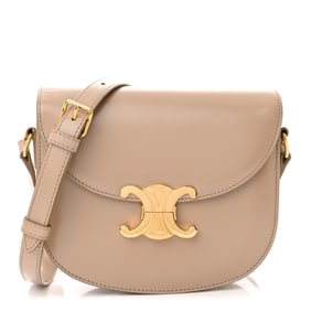Celine Shiny Calfskin Teen Besace Safari
