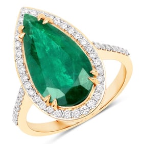 IGI Certified 5.07 CT Genuine Zambian