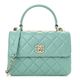 Chanel Lambskin Quilted Small Trendy CC
