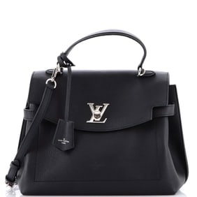 Louis Vuitton Lockme Ever Handbag Leather