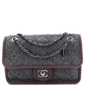 Chanel Paris-Salzburg Flap Bag Quilted Wool