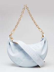 Louis Vuitton Ice Blue Monogram Leather