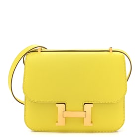 Hermes Epsom Constance 18 Lime