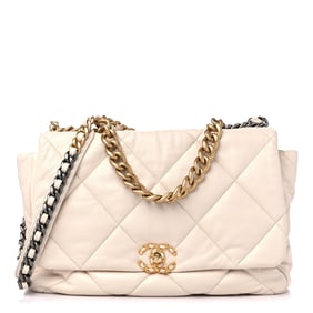 Chanel Lambskin Quilted Maxi Chanel 19