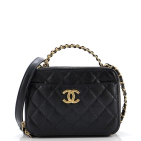 Chanel Pick Me Up Logo Handle