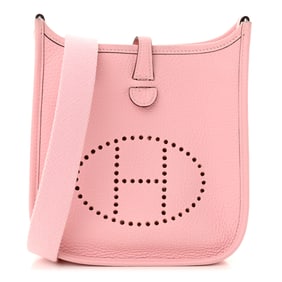 Hermes Taurillon Clemence Evelyne TPM Rose