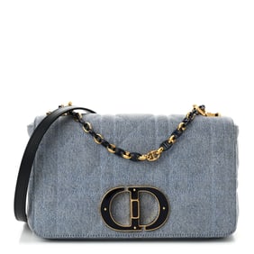 Christian Dior Denim Macrocannage Medium Caro