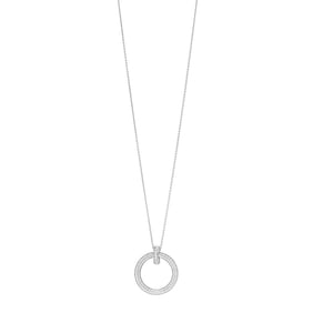 Tiffany 18K White Gold Diamond Large