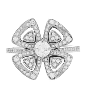 Bulgari 18K White Gold Diamond Fiorever