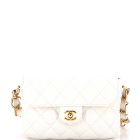 Chanel CC Adjustable Strap Flap Messenger
