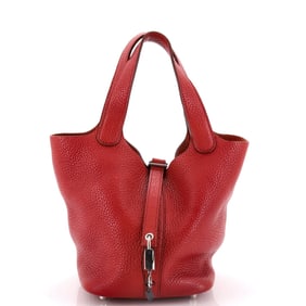 Hermes Picotin Lock Bag Clemence PM