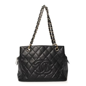 Chanel Caviar Quilted Petit Timeless Tote