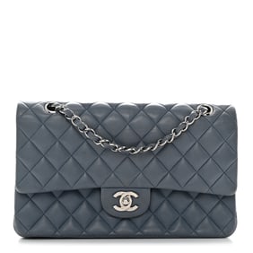 Chanel Lambskin Quilted Medium Double Flap