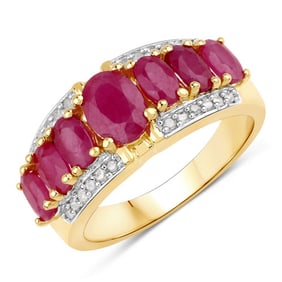 2.60 CT Genuine Johnson Ruby and