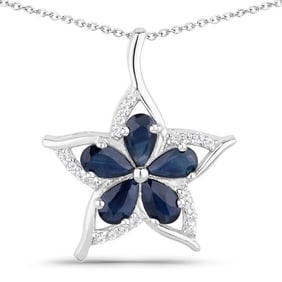 1.12 CT Genuine Blue Sapphire and