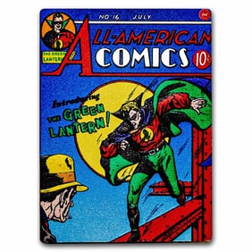 2023 Niue 1 oz Silver $2 COMIX - All American Comics #16 Coin