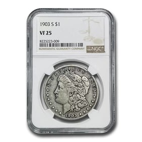 1903-S Morgan Dollar VF-25 NGC