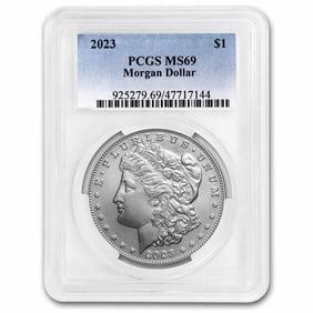 2023 Silver Morgan Dollar MS-69 PCGS