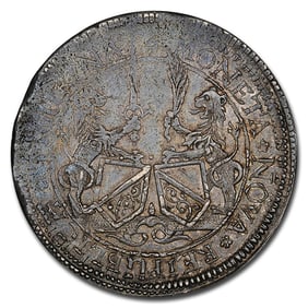 1646 Switzerland Silver 2 Thaler AU-58 NGC