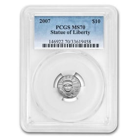 2007 1/10 oz American Platinum Eagle MS-70 PCGS
