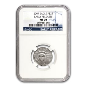 2007 1/4 oz American Platinum Eagle MS-70 NGC (Early Releases)