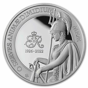 2023 St. Helena 1 oz Silver Queen Elizabeth II Memorial Proof