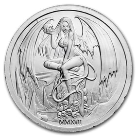 2017 2 oz Silver Round - Temptation of the Succubus BU