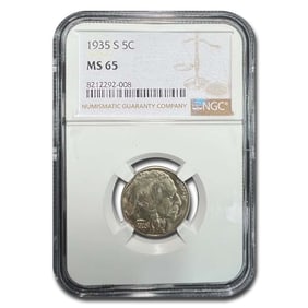 1935-S Buffalo Nickel MS-65 NGC