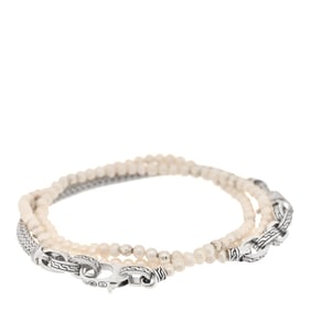 John Hardy Sterling Silver Pearl Convertible