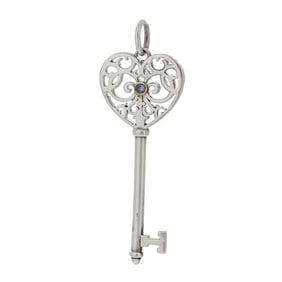 Tiffany Sterling Silver Blue Sapphire Enchant