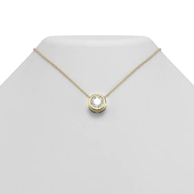 2 ctw Diamond Necklace 18K Yellow Gold