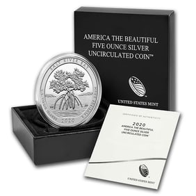 2020-P Silver ATB Salt River Bay Natl Hist. Park (w/Box & COA)