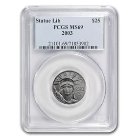 2003 1/4 oz American Platinum Eagle MS-69 PCGS