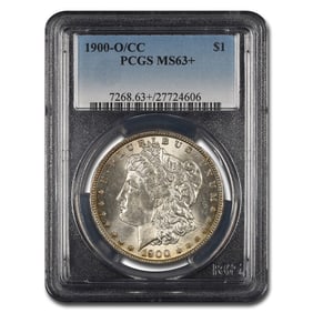 1900-O/CC Morgan Dollar MS-63+ PCGS