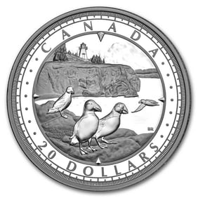 2024 Canada 1 oz Ag $20 Canada: Wondrous Waters - Atlantic Coast